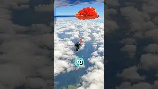 Его парашют застрял на стабилизаторе 😳 (@atsbgovau/YT)