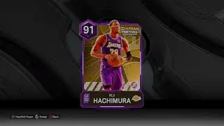 NBA 2K26 MyTEAM - Amethyst Rui Hachimura Stats, Badges, and Jumper!