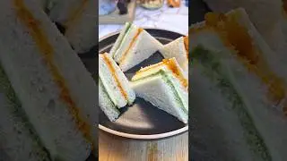 Tricolor Sandwich 🇮🇳 Independence Day Special 🥪 #shorts #sandwich #food #shortsfeed #viralvideos