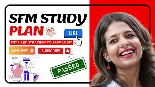SFM Study Plan To Secure Exemption For May 23 | SFM Preparation Strategy