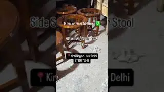 Side Stools #manufacturing #interior #homedecor #cheapinprice #highquality #wooden #delhincr #best