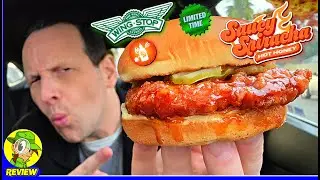 Wingstop&reg; Saucy Sriracha Hot Honey Chicken Sandwich Review 🔥🍯 HOT New Flavor! 🥵 Peep THIS Out! 🕵️&zwj;♂️
