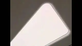 Translucent stretch ceiling with backlit 