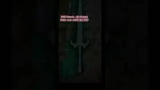 DMC Dword #DevilMayCry #DanteSword #SwordReplica #DMC5 #CosplayProp #3DPrintedSword #GamingWeapons