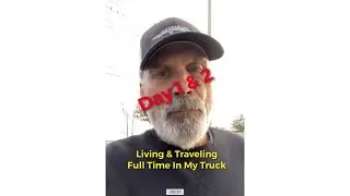 Live, Travel & Work Full Time In My Truck  - Solo Nomad Minimal Lifestyle