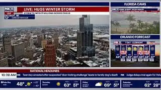 US winter storm live map: Weather cameras, live tracking, forecasts