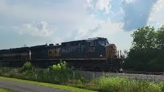Atlantic Coast Line (CSX1871 Heritage!) CSX7019 (Lead) CSX1871 (Second) CSX5348 (Third) Coal Train!