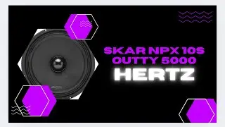 #skaraudio NPX 10 inch Speakers 