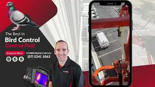 Ray's Knuckle Boom Adventure: Expert Bird Jolt Track Installation by Pest Control Brisbane!