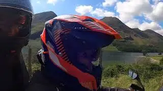 Great day out in the lakes, me & moto chick. back in the saddle..yehaaa