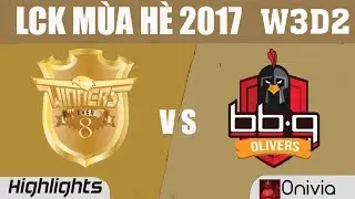 E8W vs BBQ Highlights Game 2 LCK M&Ugrave;A H&Egrave; 2017 |Tuần 3 Ng&agrave;y 2