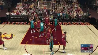 NBA 2K17 Cleveland Cavaliers vs Detroit Pistons 2016-17 season