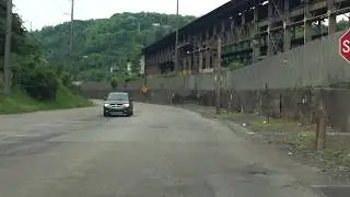 East Pittsburgh Steel Mills Tour northbound (Part 1/2)