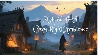 You Just Entered a Peaceful Medieval Village | Lofi Medieval Ambience