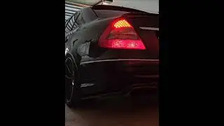 W211 E63 COLD START (MBH Headers)