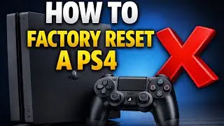 How to factory reset any PS4