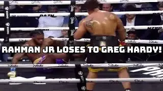 GREG HARDY SCHOOLS HASIM RAHMAN JR & GIVES HIM EMBARRASSING BOXING LESSON!!!