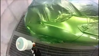 Mazda Demio repair paint color code 36A.SATAjet.3000B RP.Fire&SATAjet4000B RP