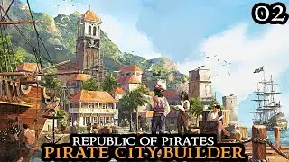 Fleet EXPANSION - Republic Of Pirates - New CITY BUILDER Anno-Like || FULL GAME Campaign Part 02