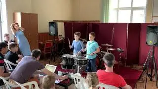 Ансамбль! Дуэт самых младших учеников Драм Парка