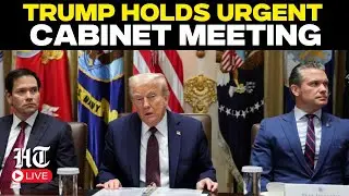 LIVE | Trump Holds Emergency Cabinet Talks on Venezuela Crisis and U.S. Immigration | Maduro