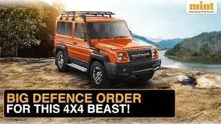 Force Motors Shares Surge In Trade | Major Defence Order For Gurkha 4x4
