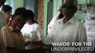 NGO for special underprivileged children run by visually impaired professor