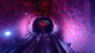 Amazing Under River Tunnel in Shanghai
