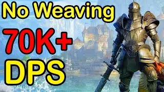 ESO - TEMPLAR 70K+ DPS - NO WEAVING NO BACKSTABBER