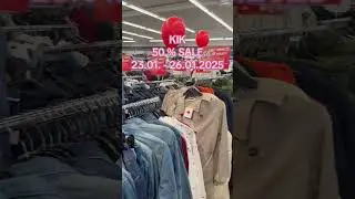 KIK 50 % Aktion Sale 23.01. - 26.01.2025 #kik #sale