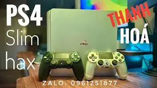 [PS4 SLIM FW900] máy hax kèm 2 tay ship THANH HÓA