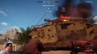 Battlefield 1 Beta - Revive the Enemy Tank!