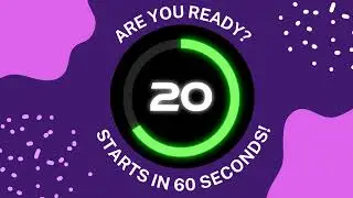 60 seconds! Relax. Reset. Release. Restart.