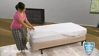 How To Use Protect A Bed Basic Fitted Sheet Style Mattress Protector?