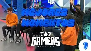 MEJORES MOMENTOS TOP GAMERS ACADEMY🎮 #1
