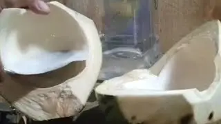 very delicious and healthy water coconut / coconut cutting skills