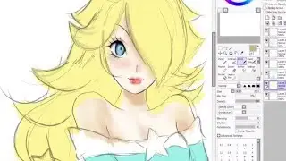 SAI Speedpainting Rosalina (Original: Sakimi chan)