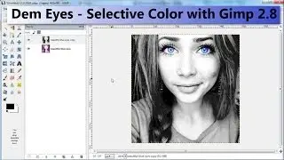 Dem Eyes! - Selective Color with Gimp 2.8