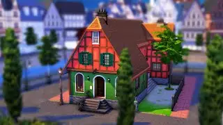 '하울의 움직이는 성'의 소피가 운영하는 모자가게 [심즈4 건축, ASMR, Sophie's Hat Shop, Howl's Moving Castle Sims 4]