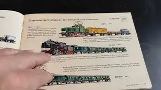 Wir blättern - Märklin Katalog von 1953