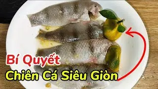 Đừng Chi&ecirc;n C&aacute; Theo C&aacute;ch Cũ Nữa - L&agrave;m C&aacute;ch N&agrave;y C&aacute; Chi&ecirc;n Gi&ograve;n Rụm Ngon Gấp 10 Lần