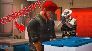 Я управляю наркоторговлей в роли комиссара полиции в GTA RP