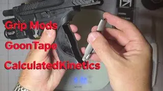 Calculated Kinetics Grip Insert + Goon Tape  Pistol Upgrade Review