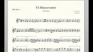 Alto Sax 2   Fii Binecuvintat
