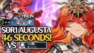 Is Augusta good with Yinlin? - 46 Secs vs Lv100 Fleurdelys Tower of Adversity |【Wuthering Waves 2.6】