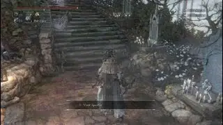 Bloodborne hunters dream first visit cut scene