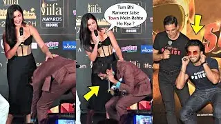 Kartik Aryaan Like Ranveer Singh Apology For Coming Late By Touching Katrina Kaif Feet On Stage
