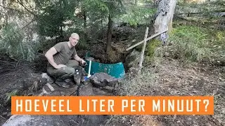 Ik bouw een DAM voor oneindig WATER naar ons huis..!