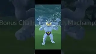 Pok&eacute;mon GO - Machamp Solo Raid