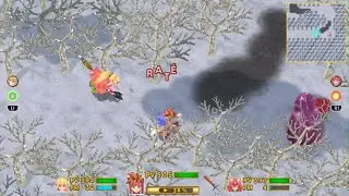 un  nouveaux jeux  RPG     secret of mana  La forteresse  mana  boss  1